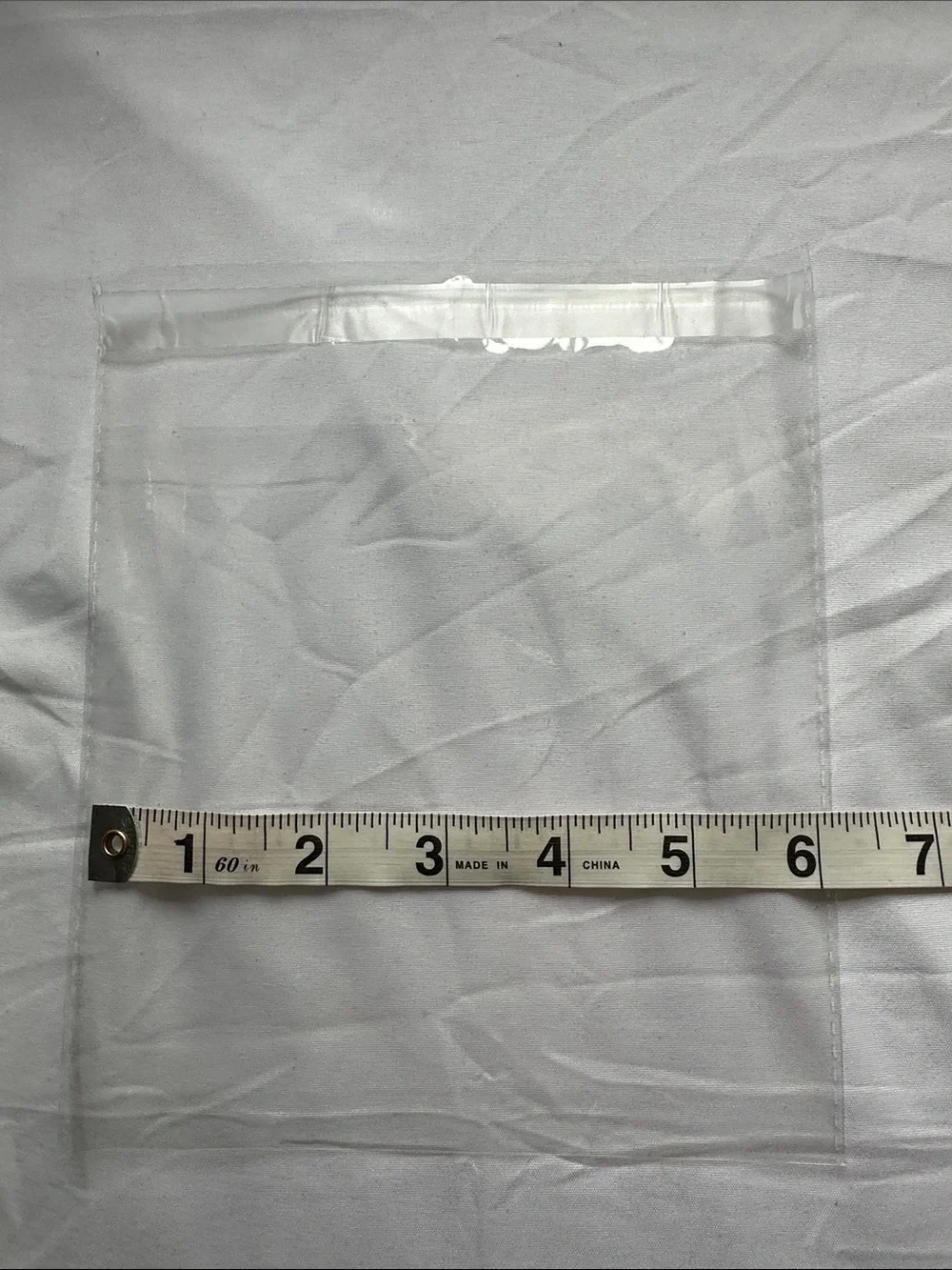 Clear Poly Bags 6